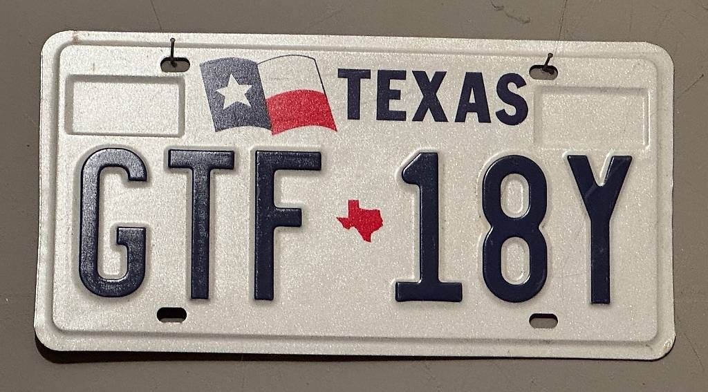 Insegne: Auto Nummernschild USA TEXAS – Usato da Winterthur venduto da UGRO