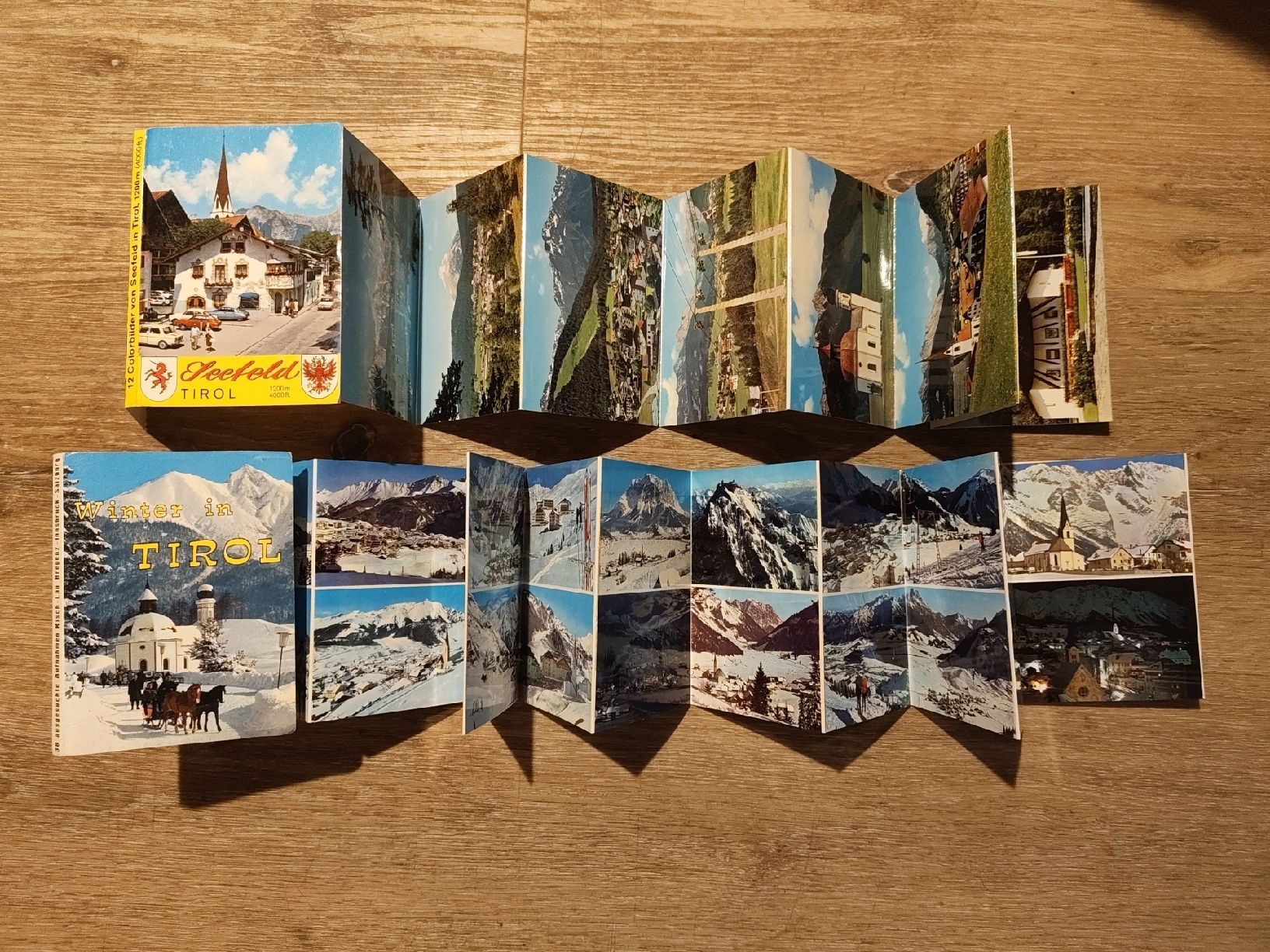 Cartoline postali: Dépliant mini carte Tirol – Usato da Tramelan venduto da fuego1016