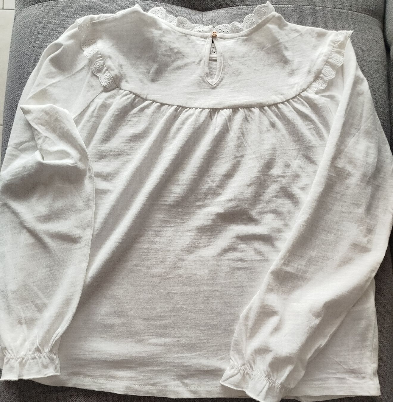 Mango Camicette, T-shirt & Top: Dünnes Mängo Top offwhite 162 – Usato da Münchwilen AG venduto da Lillyfee08 3