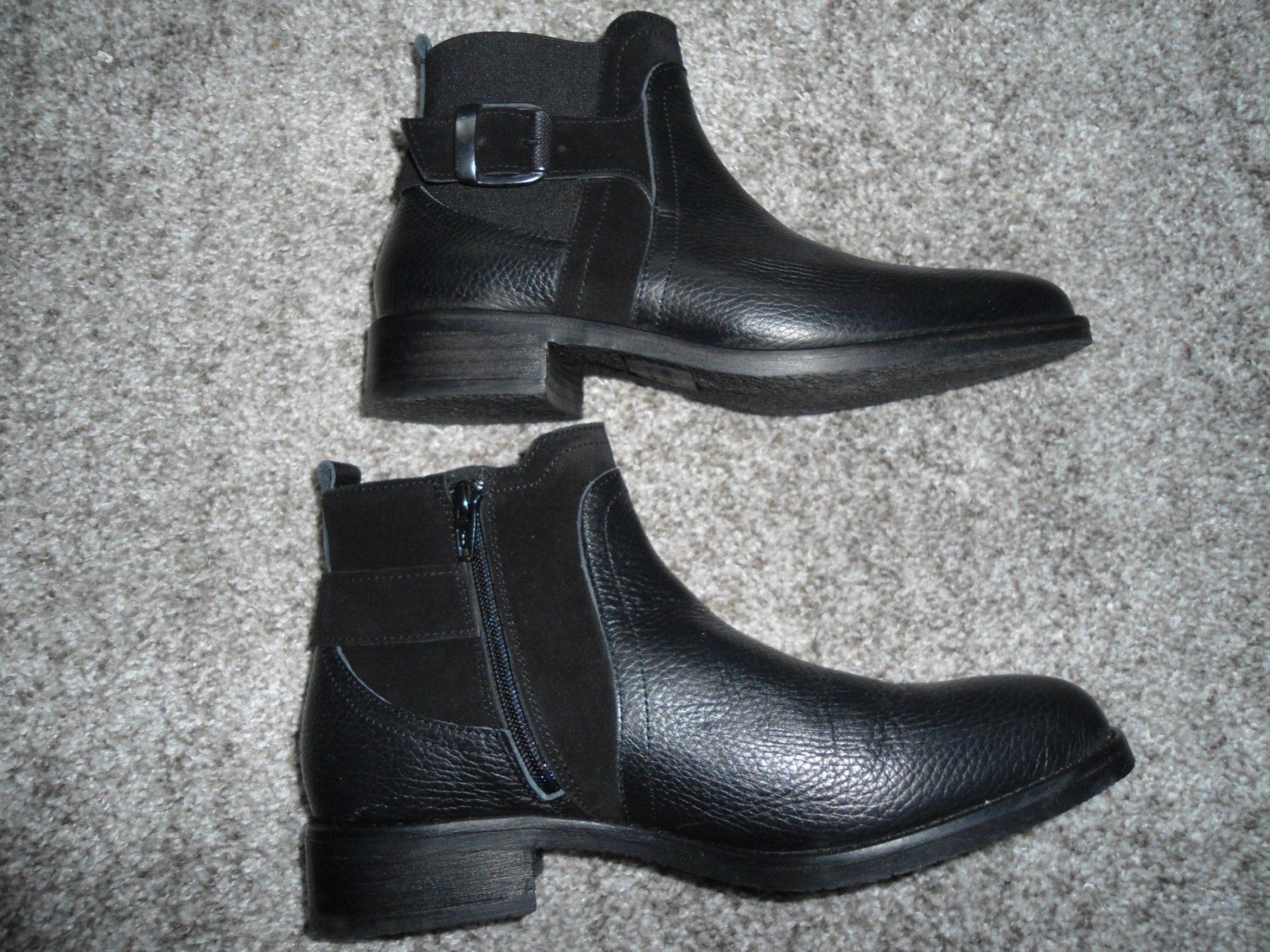 Anna Field Damenschuhe: Bottines (cuir), noires, t. 40 – Gebraucht aus Essert FR von Boulous 1