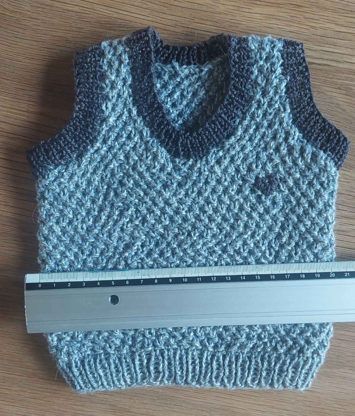 Altro abbigliamento: Handgemachte Strickweste Gr. ca 56/62 NEU! – Nuovo e nell'imballaggio originale da Schmidrüti venduto da Novemberchind 3