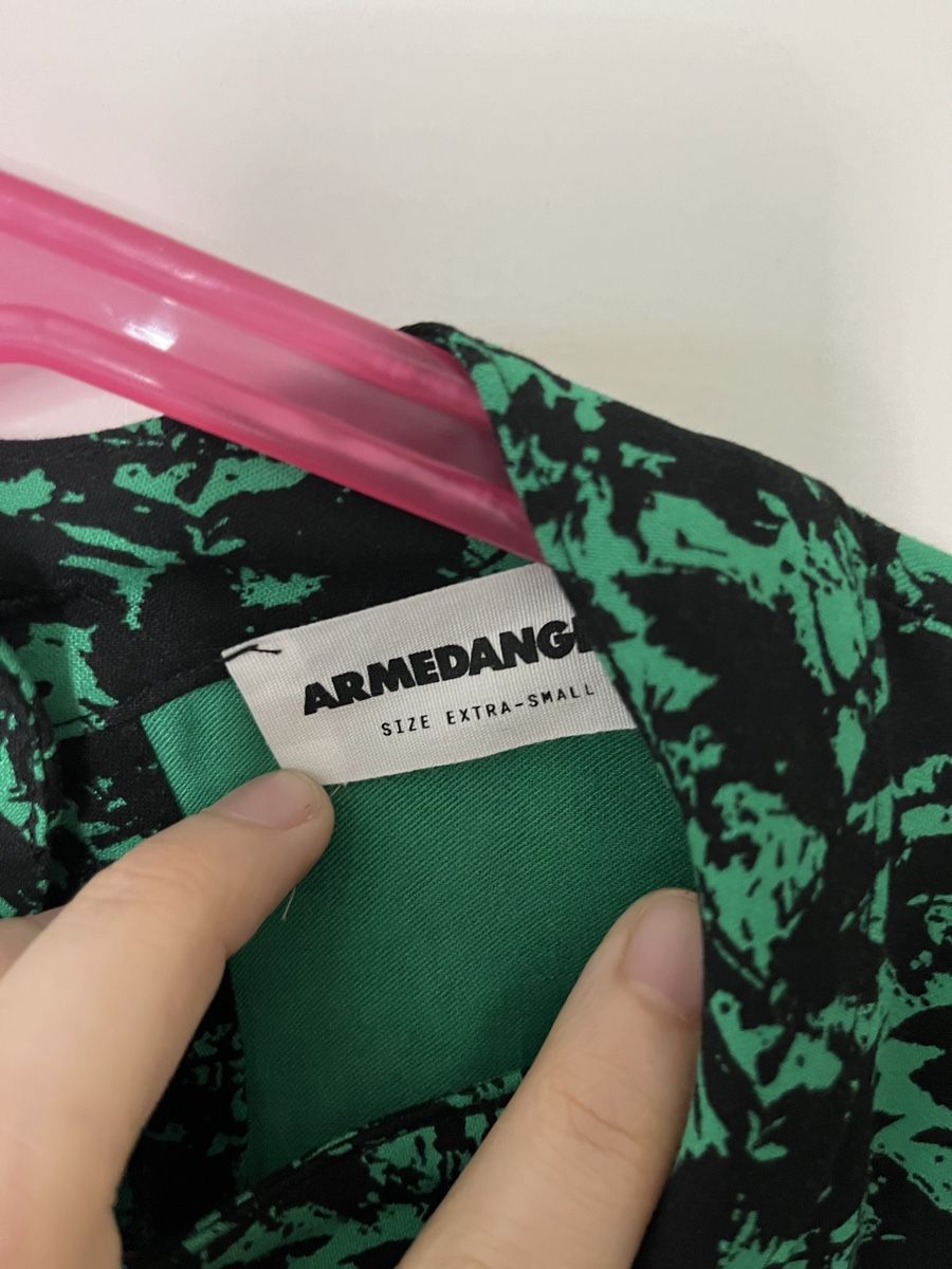 Armedangels Vestiti: ARMEDANGELS Kleid, XS, Grün/Schwarz – Usato da Wädenswil venduto da Gilmored83 1