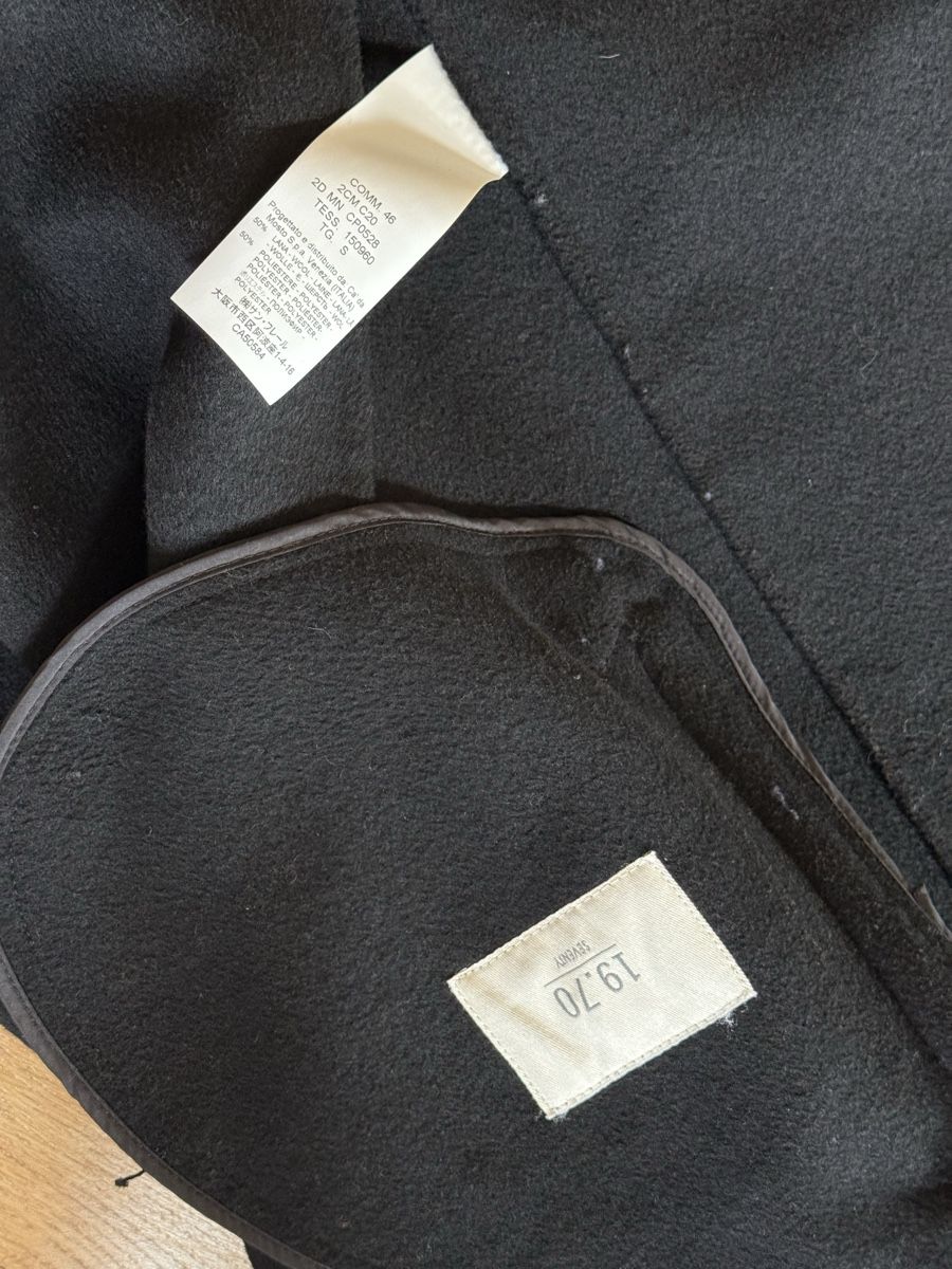 Mäntel: Black wool coat – Gebraucht aus Zürich von iul_9htt 8