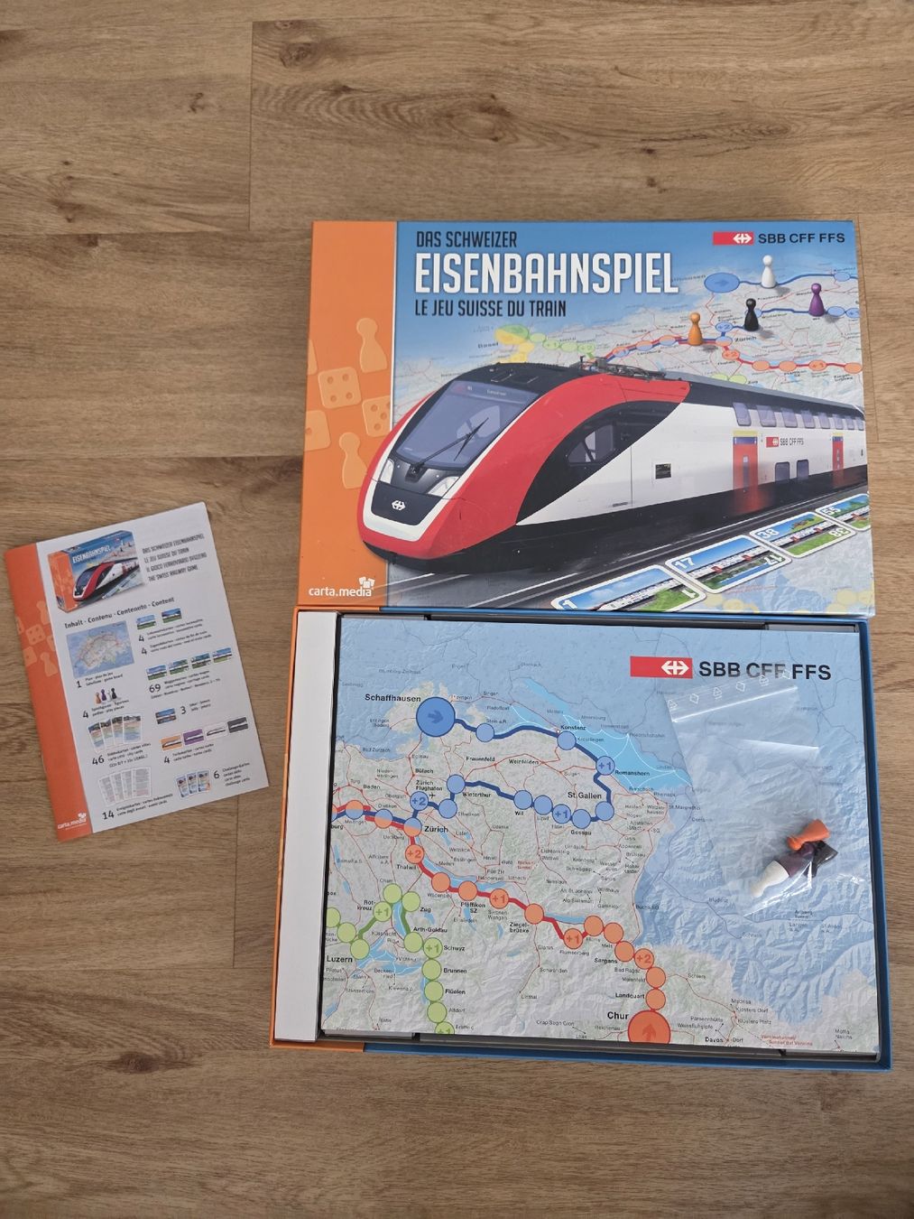Giochi: Das Schweizer Eisenbahnspiel - SBB CFF FFS Spiel Top! – Usato da Illhart venduto da Markus203