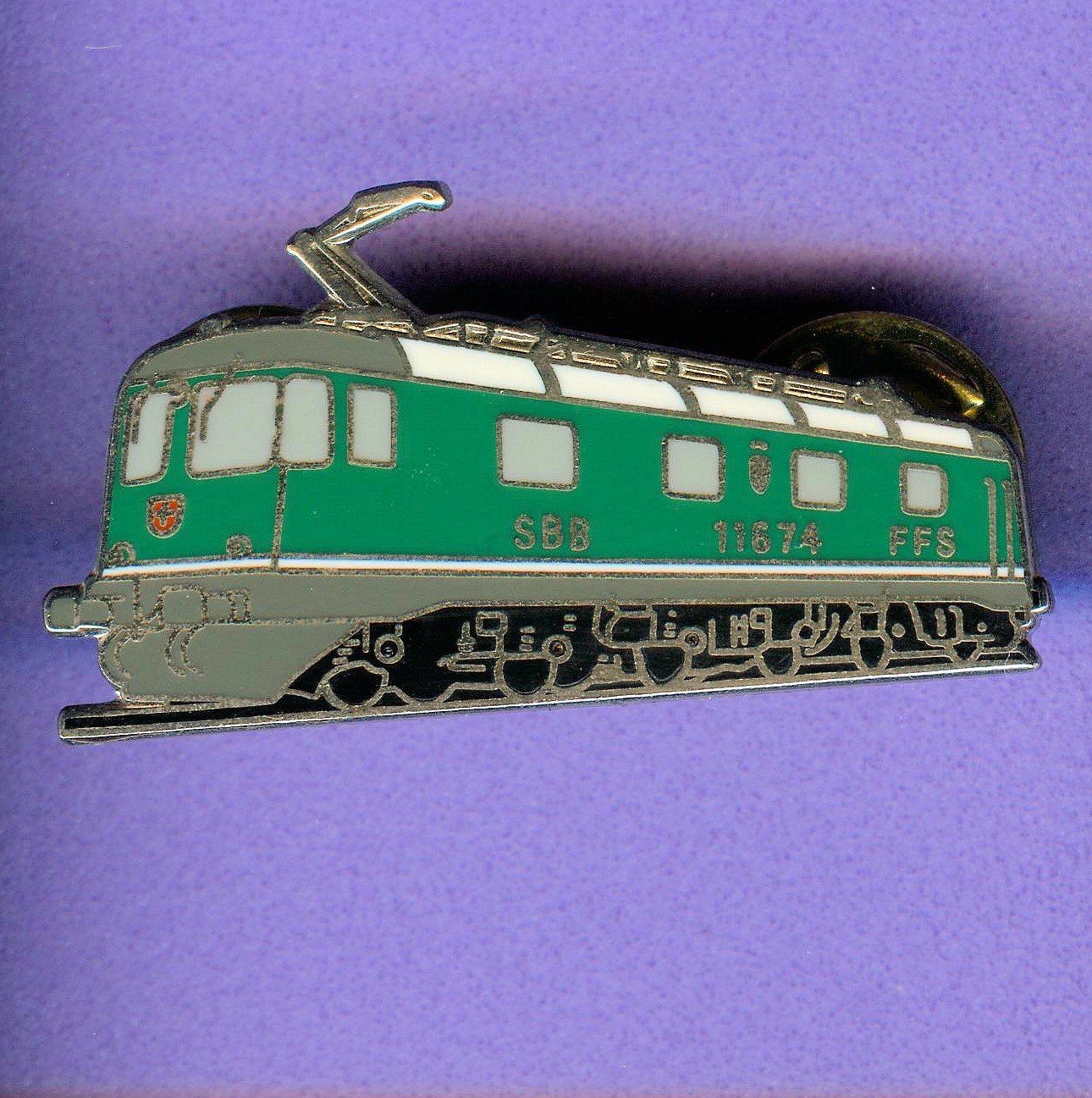 SBB/CFF/FFS Placchette & Badge: SBB Re 6/6 – Usato da Winterthur venduto da Sammleroase