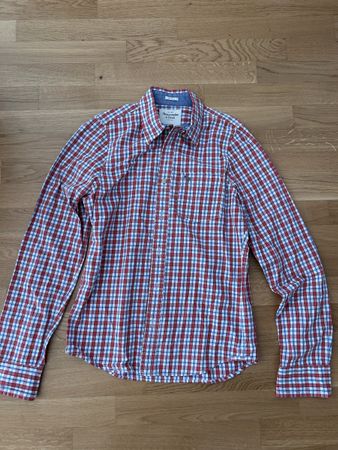 Men's Shirt Abercrombie & Fitch Red Check Size L