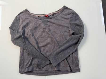 Longsleeve EDC by Esprit grau Grösse M guter Zustand