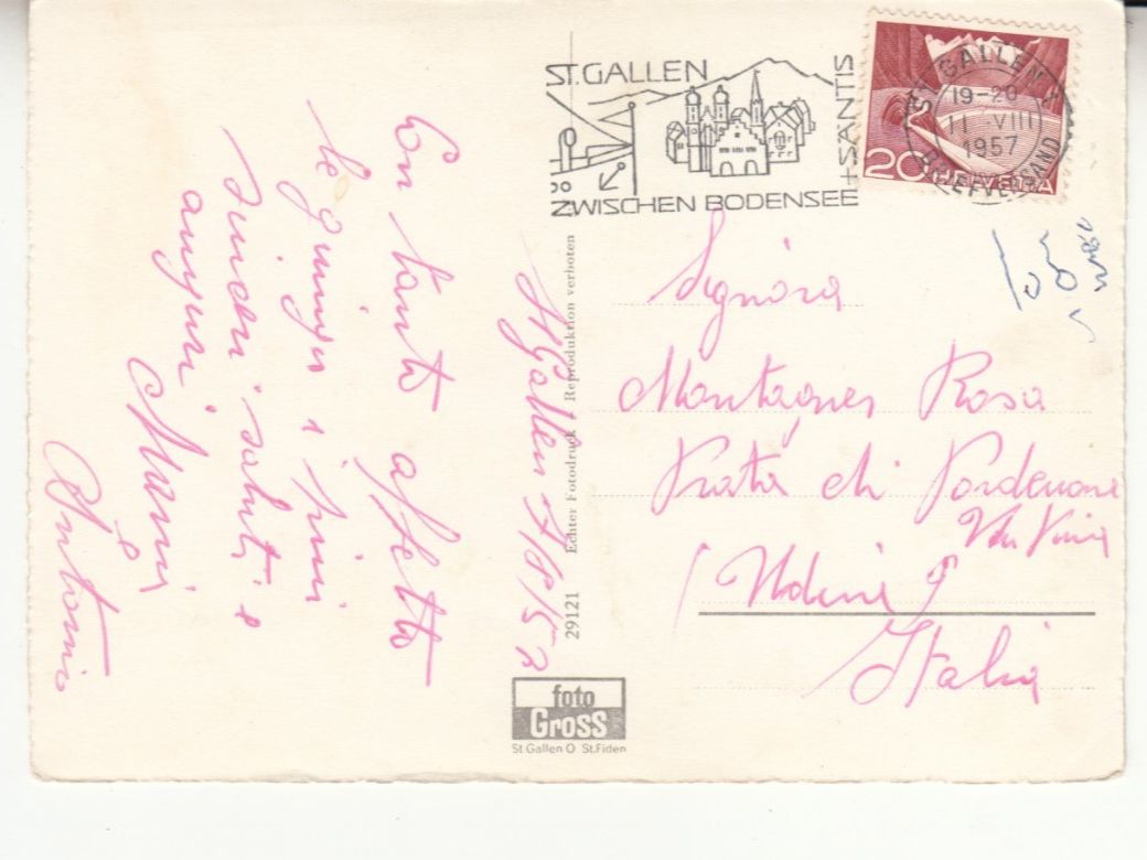 Ansichtskarten: Mitz und Mutz 1957 – Gebraucht aus Bürglen TG von StampGraf 1