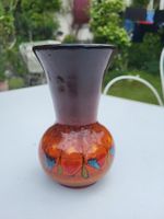 Vase vintage émaillé signé Romolo Verzolini