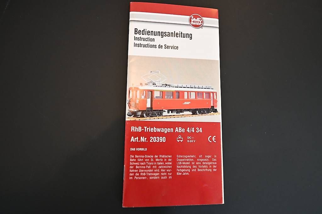 LGB Modelleisenbahnen: RhB-Triebwagen ABe 4/4 34 – Gebraucht aus Gebenstorf von Baghera2 3