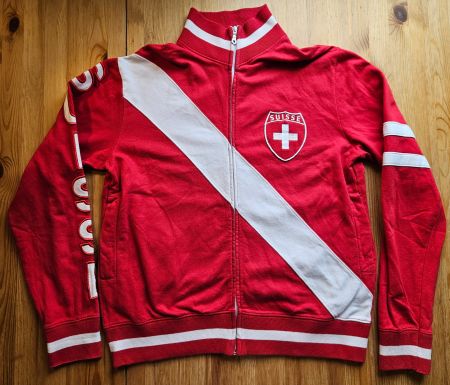 Jacke Swiss Tennis Team HI-PRO Gr. M Schweiz Fan Sport