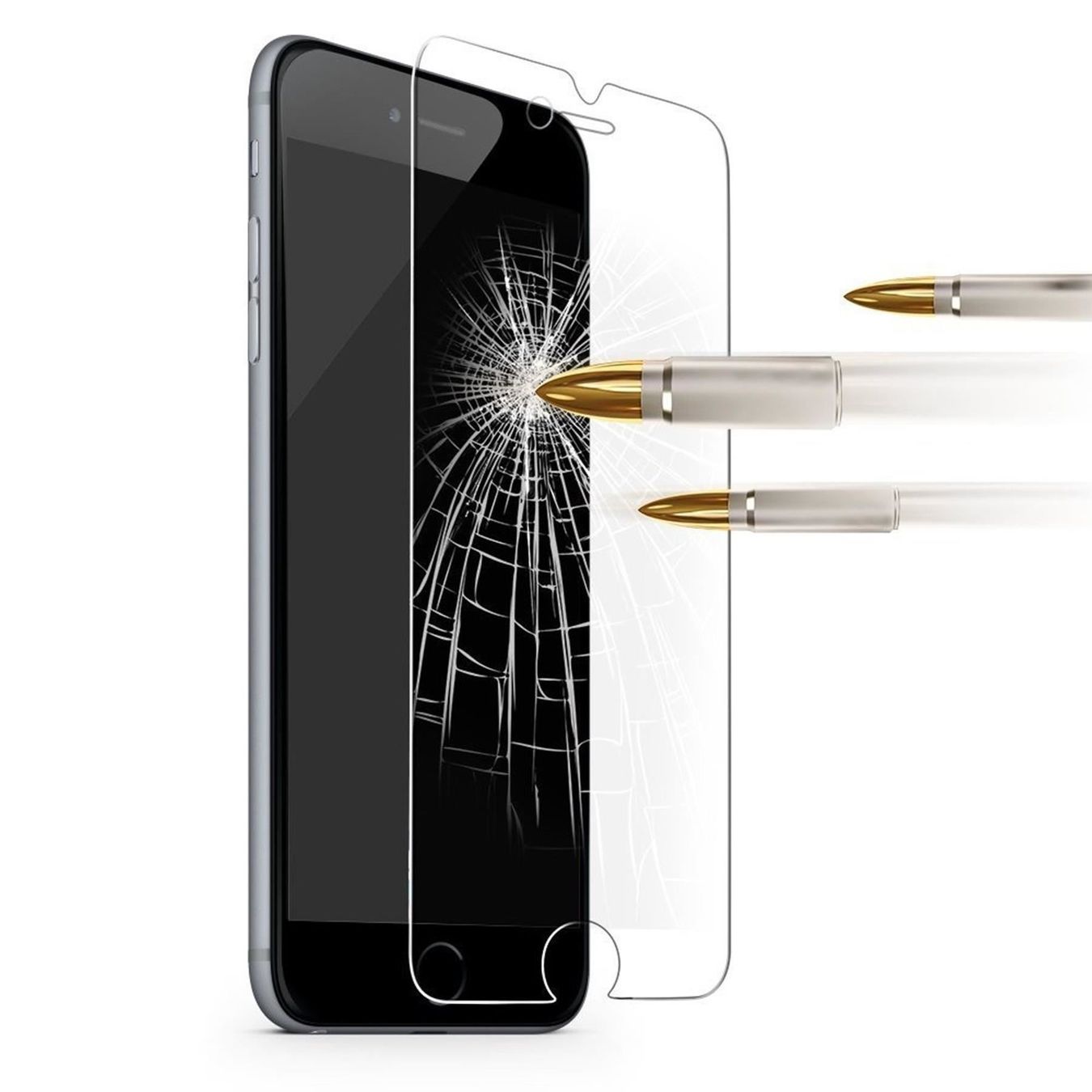 Cover & Protezioni schermo: 2x iPhone 7+ Glasfolie Hartglas – Nuovo e nell'imballaggio originale da St. Willibald venduto da silvertronic24 2