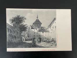 AK SH Schaffhausen, Fallgatter am Krautbad
