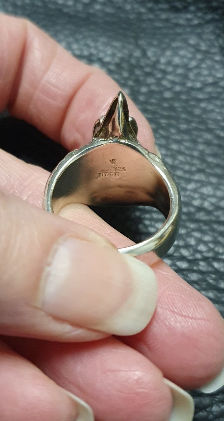 Bagues: Neu: Adlerkopf Ring / Gr. 62 / Silber 925 – Neuf (Voir description) à Muri AG par Edlerweiss-Schwarz 7