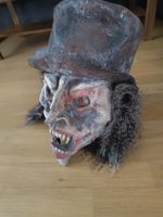 Halloween Horror Maske – Dämon mit Zylinder – Detailreich