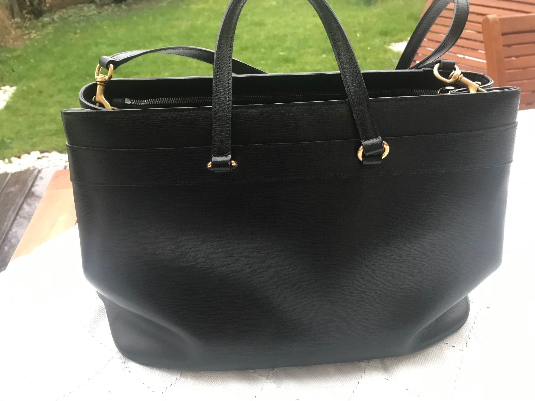 Gucci Borse da donna: Gucci Convertible Horsebit Leder Bag – Nuovo (secondo la descrizione) da Wettingen venduto da epe_9vbf 2