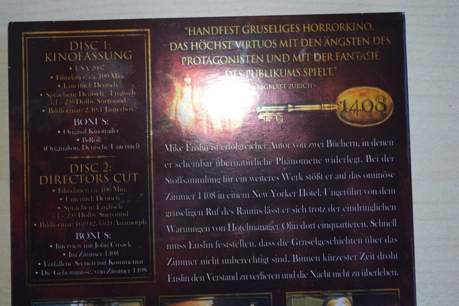 Tous les DVDs: 1408/Stephen King (132) – D'occasion à Reutigen par DONDON55 1