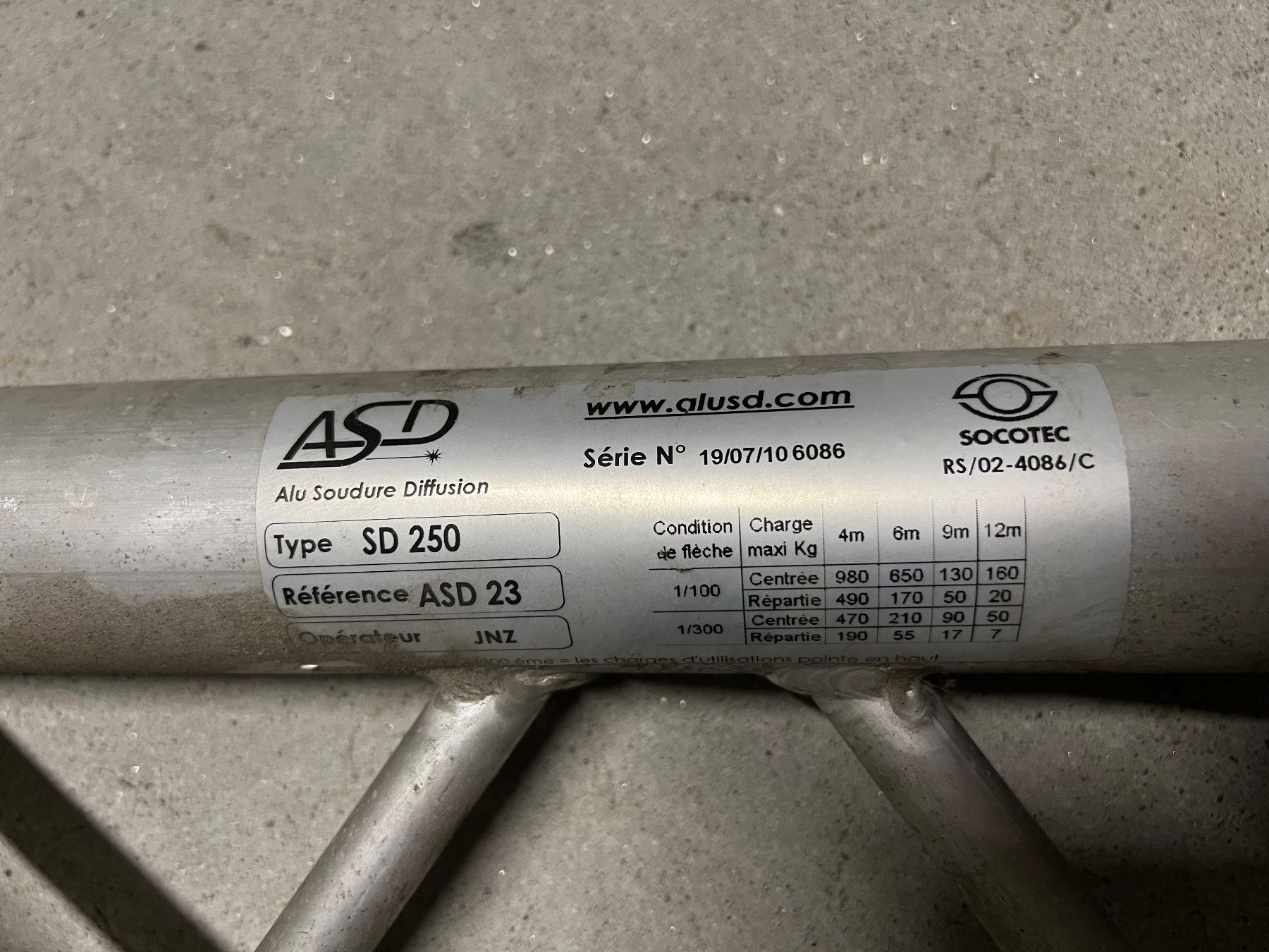 Tralicci: Truss 3 punte – Usato da Bellinzona venduto da cec_9crv 6