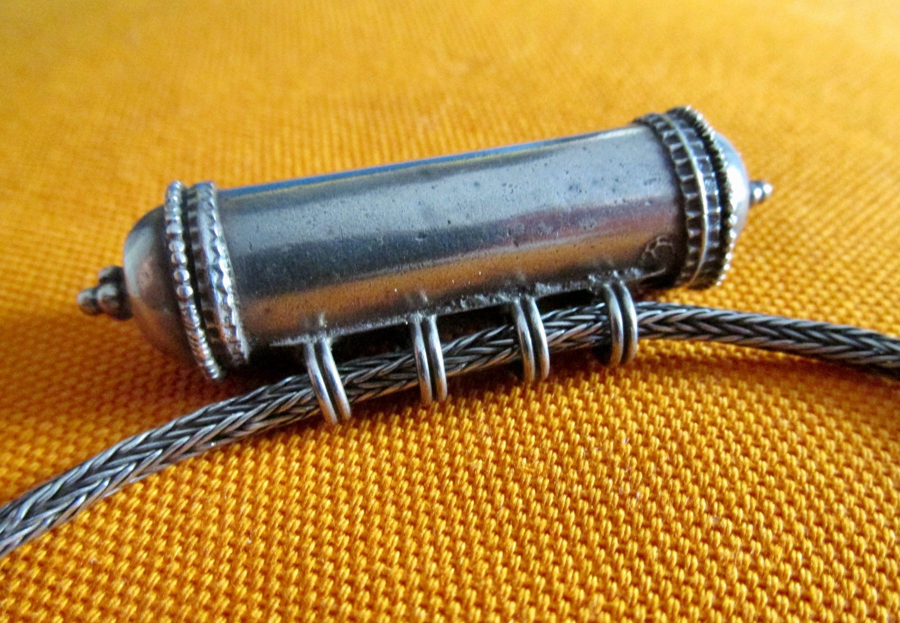 Catenine: Silber - Halskette mit Anhänger, Handarbeit – Usato da Winterthur venduto da mat_q5d5 2