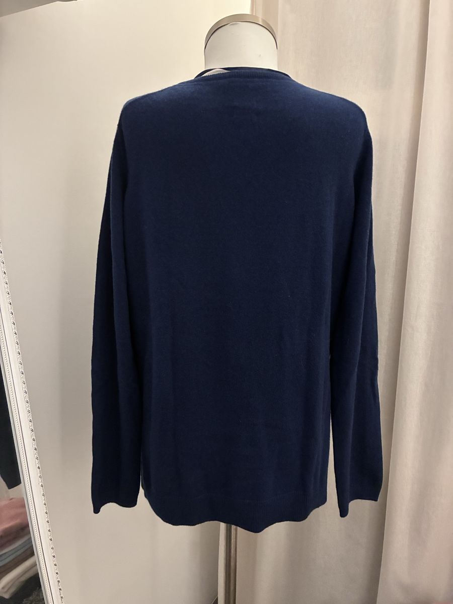 Maglioni & Felpe: Pullover dunkelblau V-Ausschnitt Grösse XL – Nuovo (secondo la descrizione) da Bäretswil venduto da Viechel 1