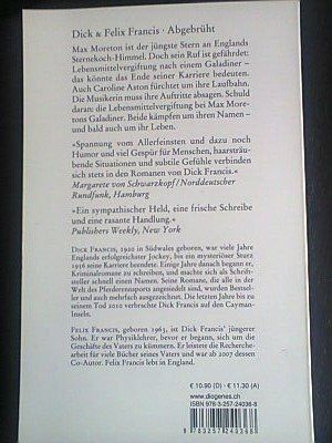 Libri: Dick &Felix Francis Abgebrüht – Usato da Basel venduto da Alacant 2