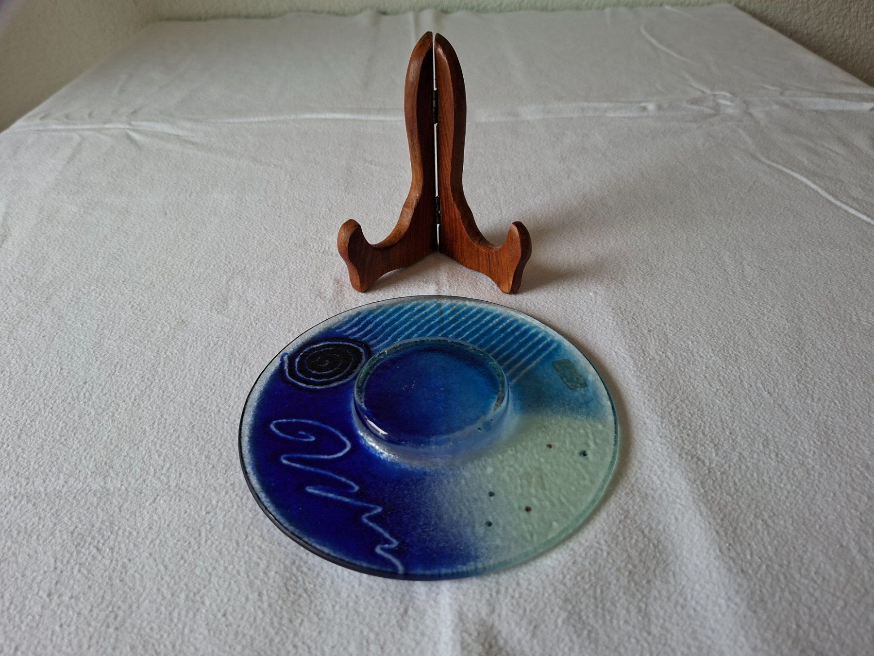 Tutte le decorazioni: Glaskunst von BETTINA EBERLE Glasdesign, mit Holzständer – Usato da Pfäffikon SZ venduto da Frerofra 4
