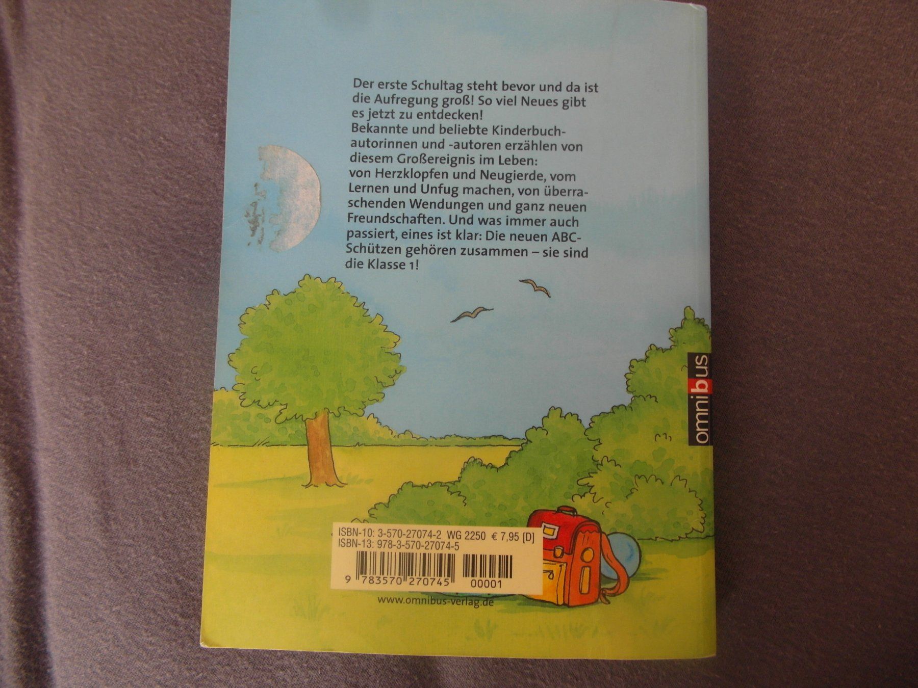 Bücher: Buch zum Schultanfang - 1. Klasse – Gebraucht aus Schönenbuch von Imagine6 6
