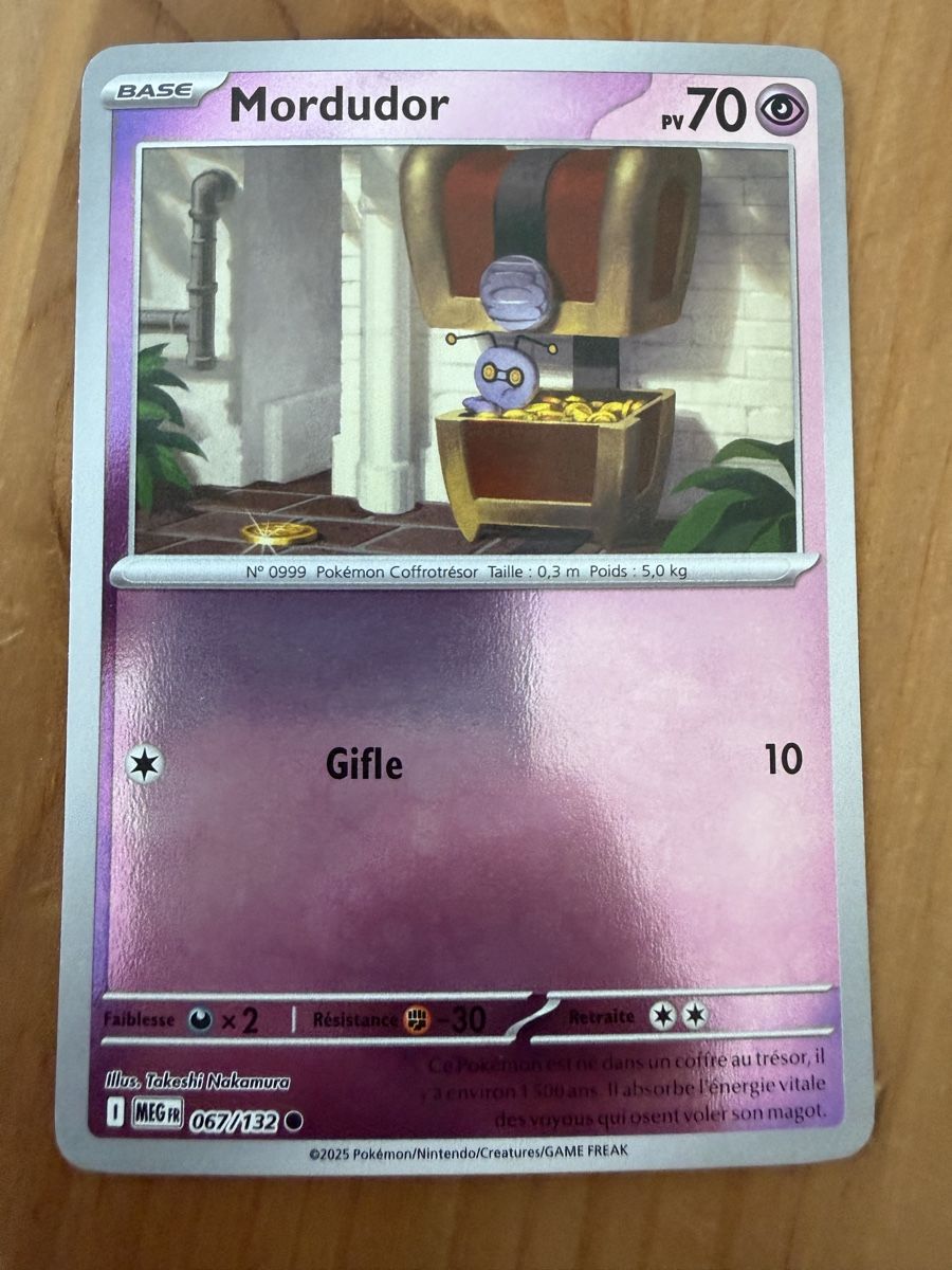 Pokémon Carte collezionabili: Mordudor (MEG 067) – Nuovo (secondo la descrizione) da Vevey venduto da Matx