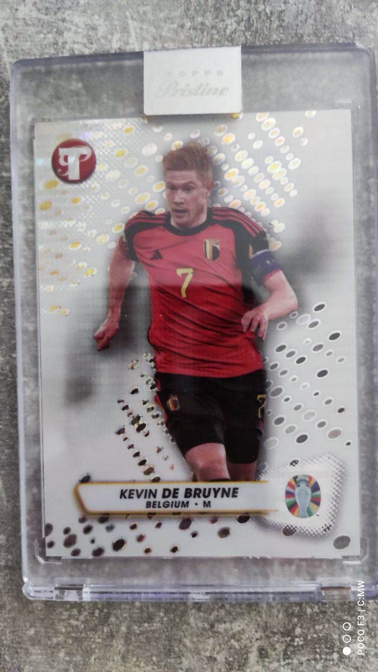 Topps Carte collezionabili: Topps Pristine Euro 2024 Kevin De Bruyne – Usato da St. Gallen venduto da RudyundFloydCards
