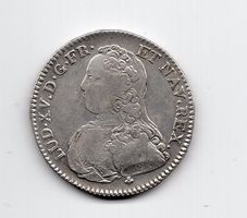 (1493) France, ½ Ecu, 1730, vz, Silber
