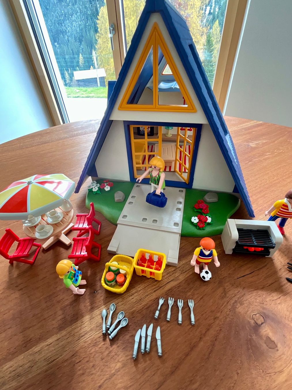Playmobil Giocattoli: Playmobil Ferienhaus (3230) – Usato da Davos Clavadel venduto da panorama01 2