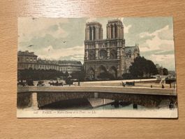 Alte Ansichtskarte Paris Notre-Dame, Top Zustand!