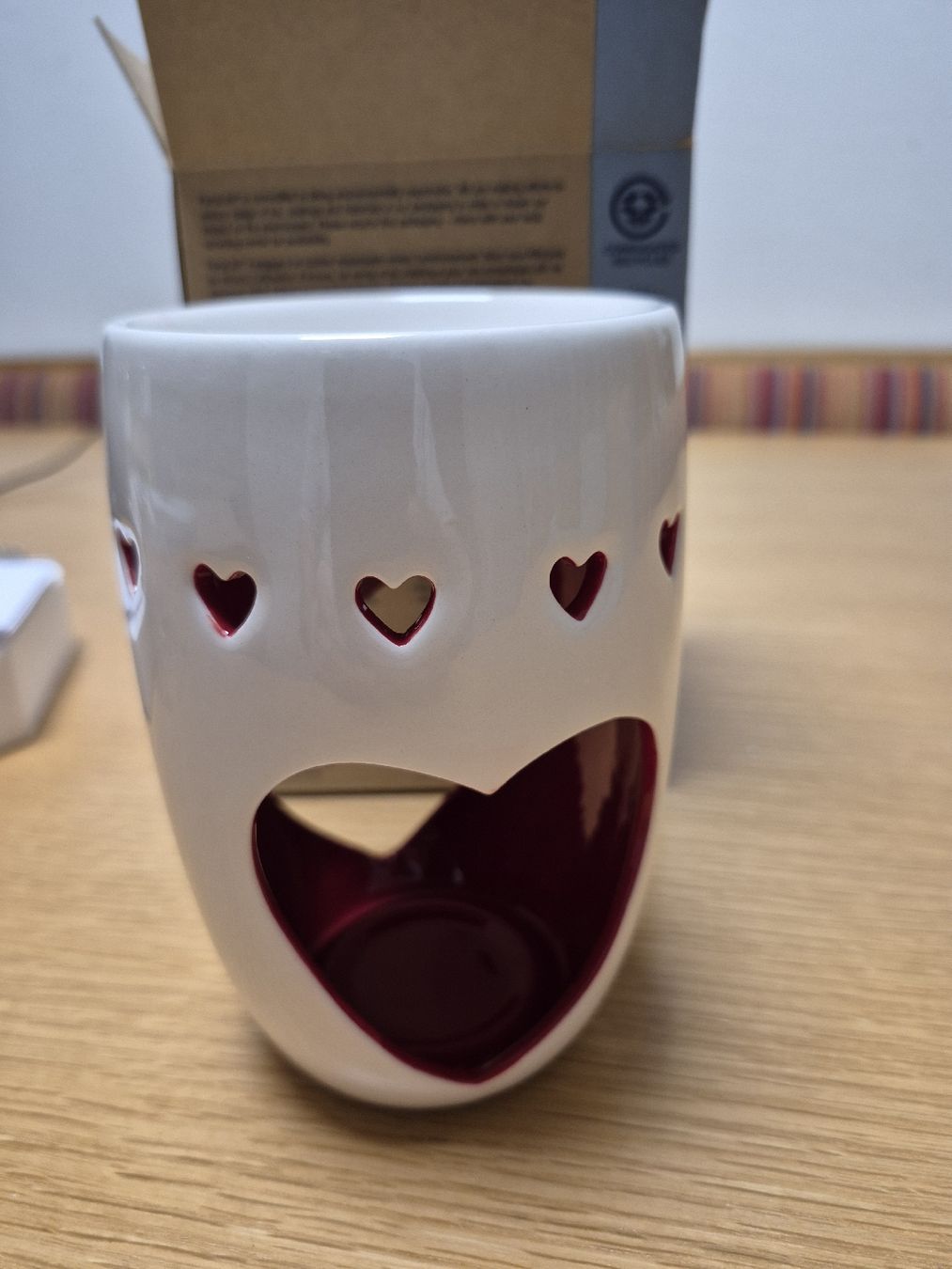 Partylite Portacandele: partylite Duftlampe herzklopfen – Nuovo (secondo la descrizione) da Buttikon SZ venduto da sefa02