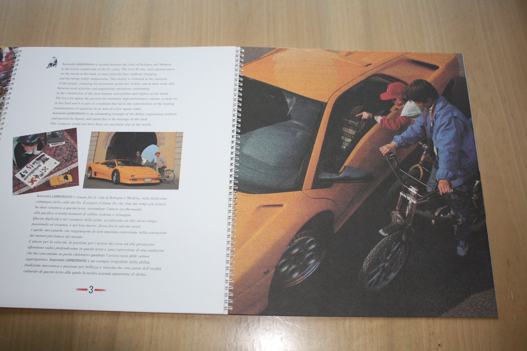 Lamborghini Documenti: Lamborghini Prospekt 1995 – Usato da Wikon venduto da erwin400 2