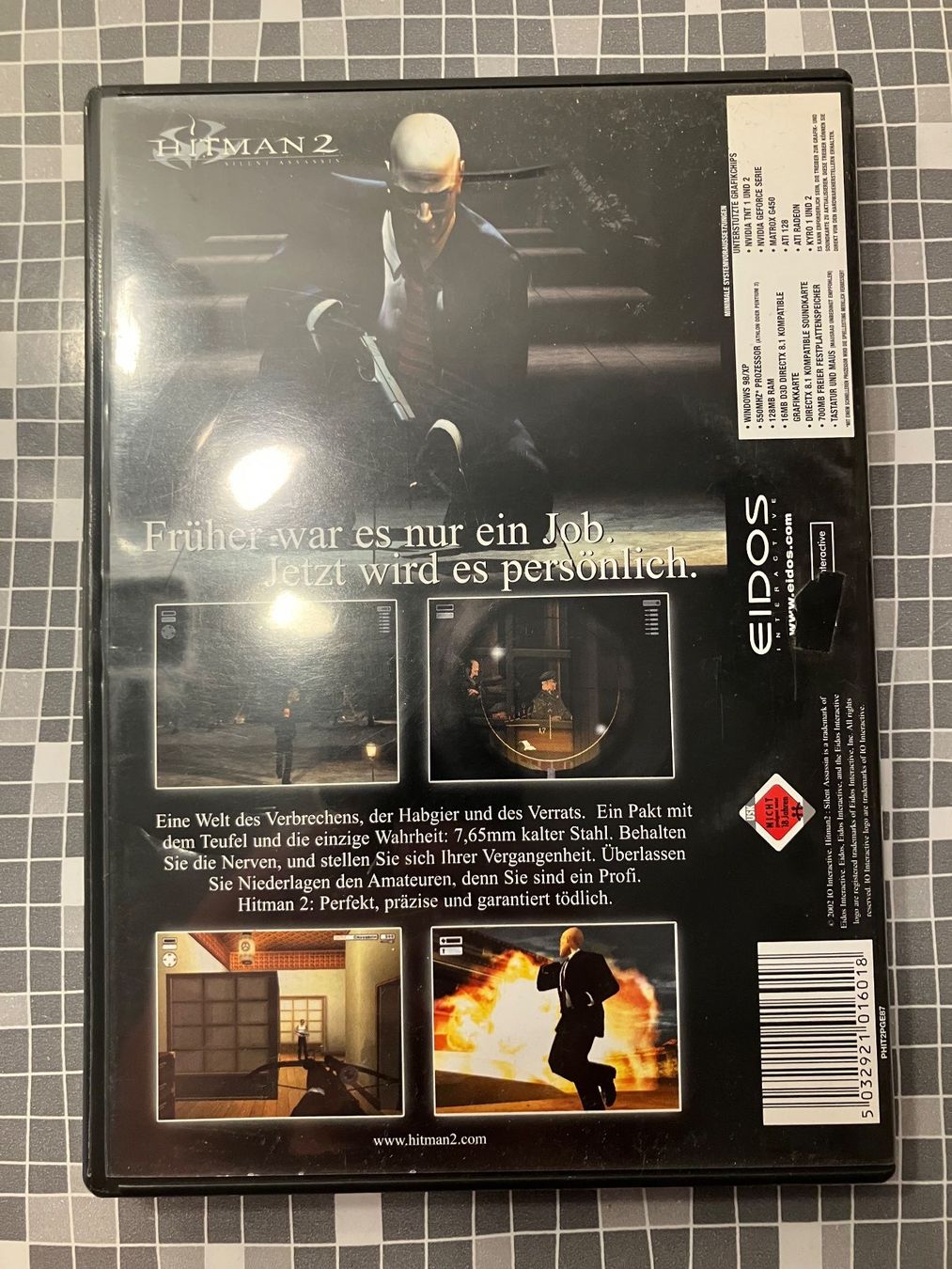 Spiele: Hitman 2: Silent Assassin - PC (2002, deutsch) – Gebraucht aus Winkel von Asdas87 1