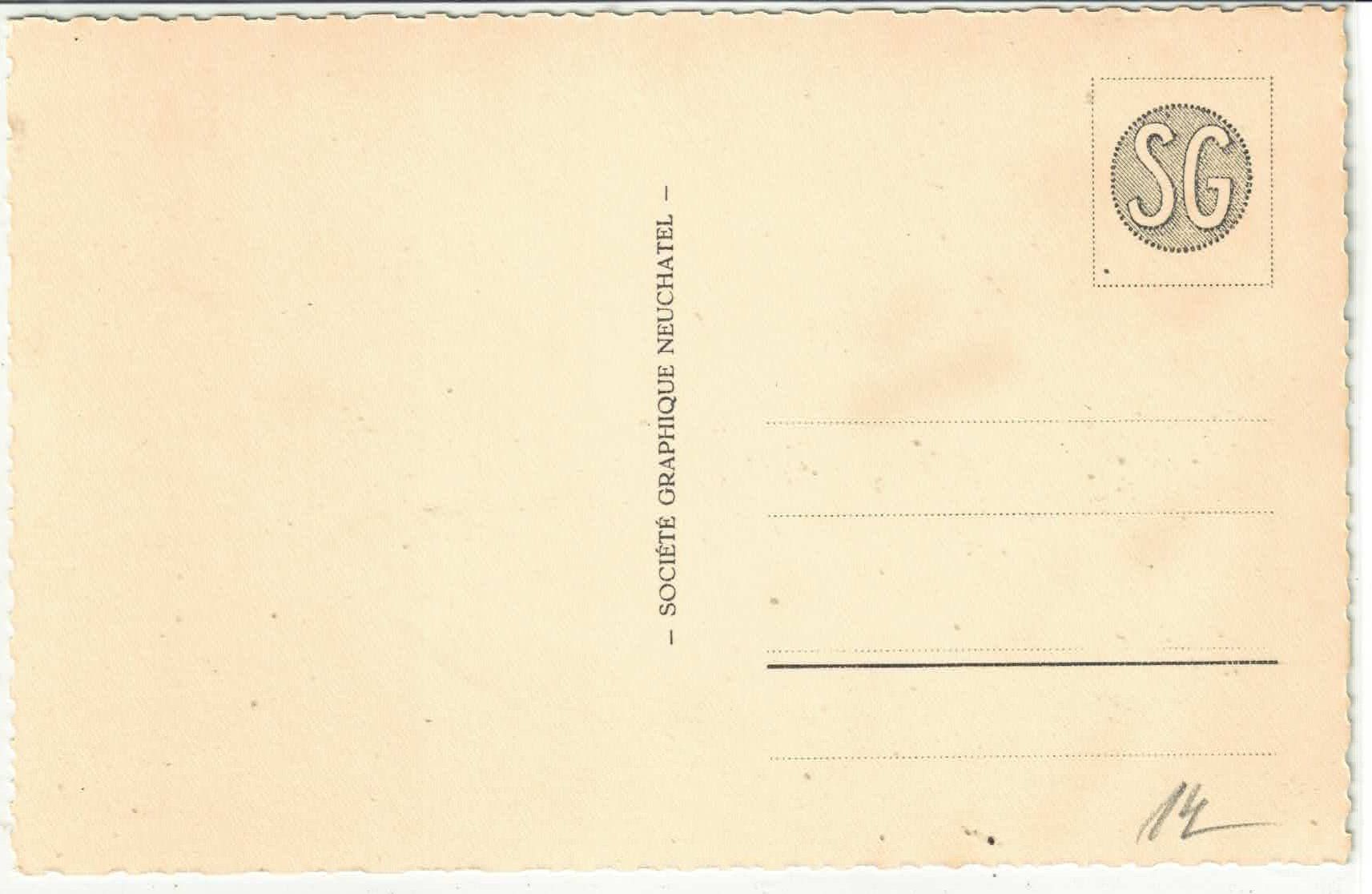 Cartes postales: Chatel-St-Denis - Vue generale – D'occasion à Ettingen par Kartenplanet 1