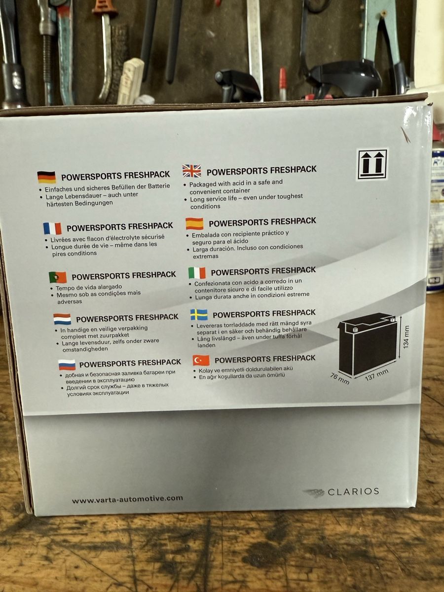 Varta Batterie: 12v 8Ah 110A   Neu Batterie – Usato da Sevelen venduto da e39-bmw 2