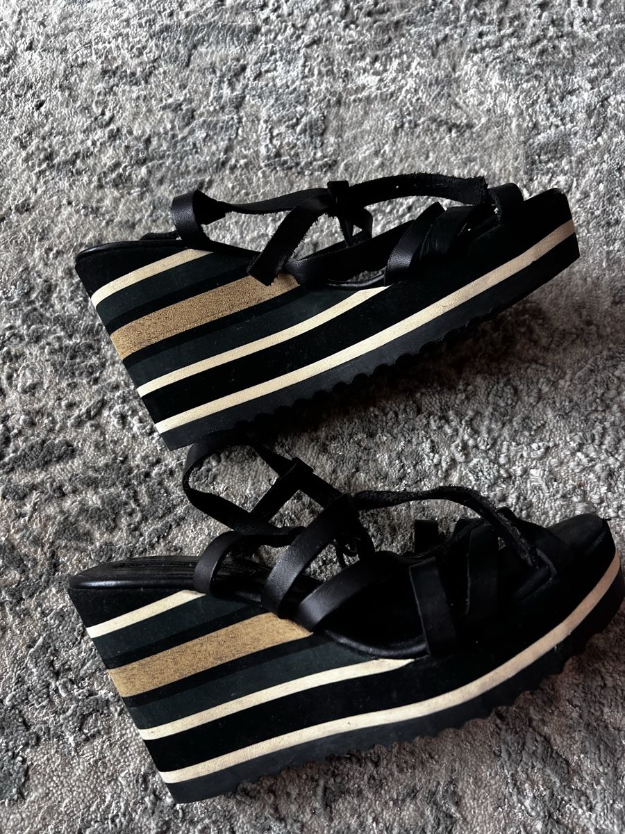 Damenschuhe: Sarah Summer Plattform wedge Keil schuhe – Neu (gemäss Beschreibung) aus Zurich von kat_dcy5