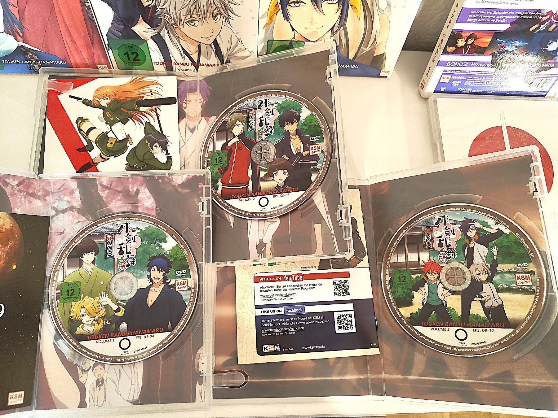 Fumetti: Anime DVD: Touken Ranbu Hanamaru – Usato da Zürich venduto da IceTea02 2