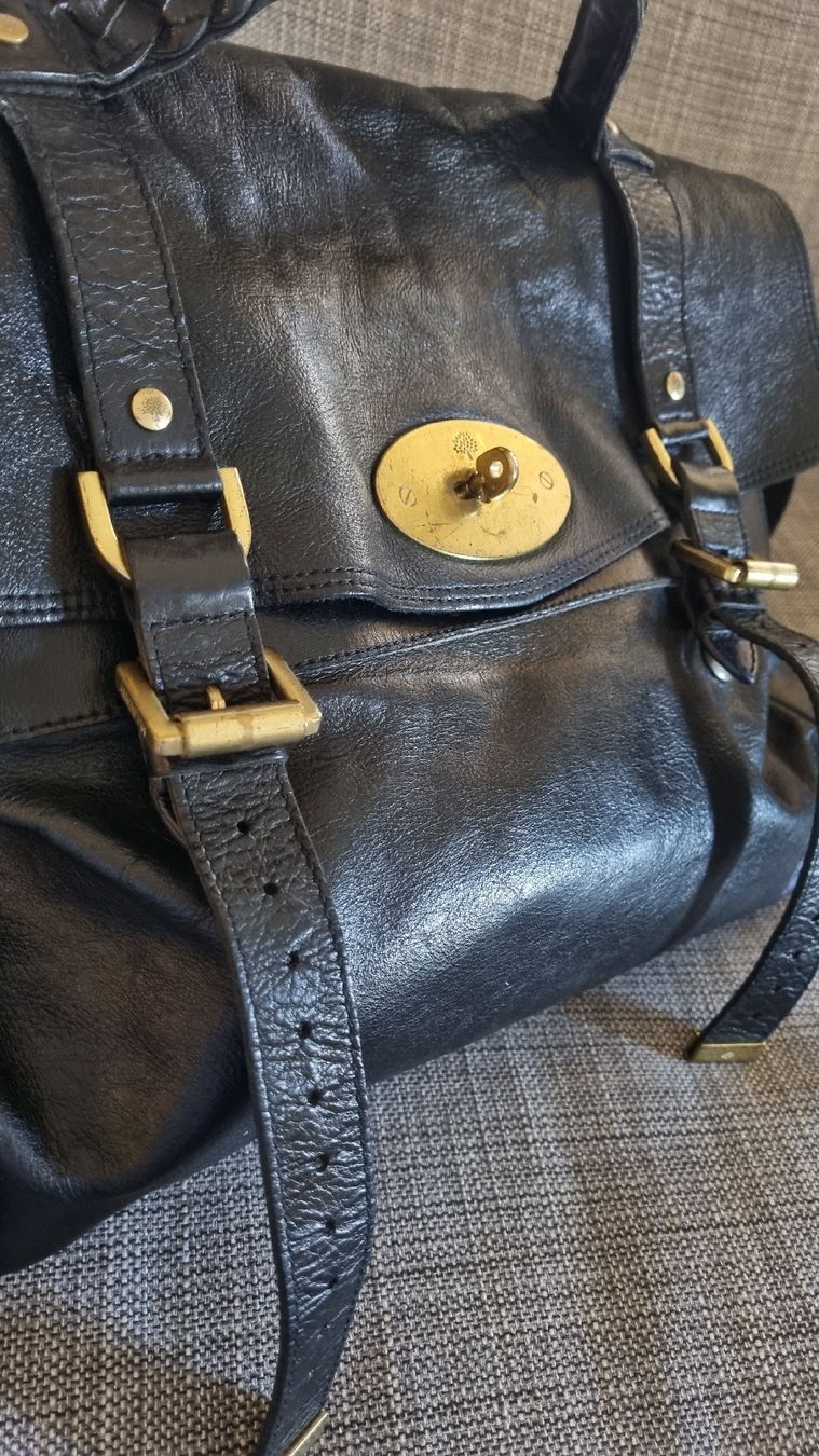 Mulberry Taschen für Damen: Original Mulberry Alexa Medium Tasche in schwarz – Gebraucht aus Oftringen von MalousAllerlei 6