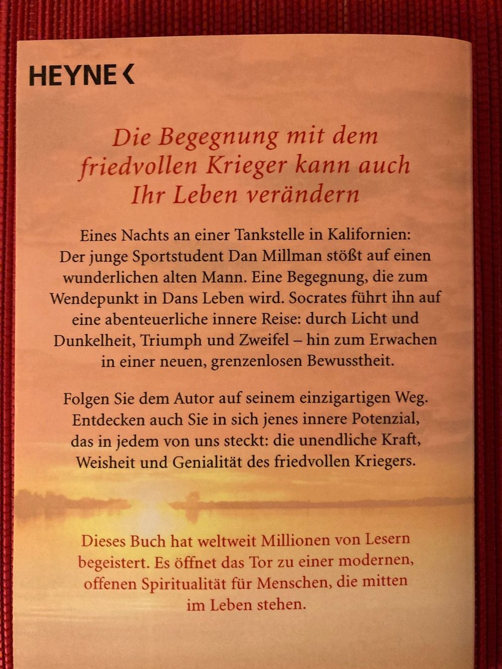 Libri: Dan Millman, Der Pfad des friedvollen Kriegers – Usato da Baden venduto da Yoyo1 1