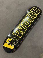 ✦ SKATEBOARD DECK "WORD" 8.0" ✦