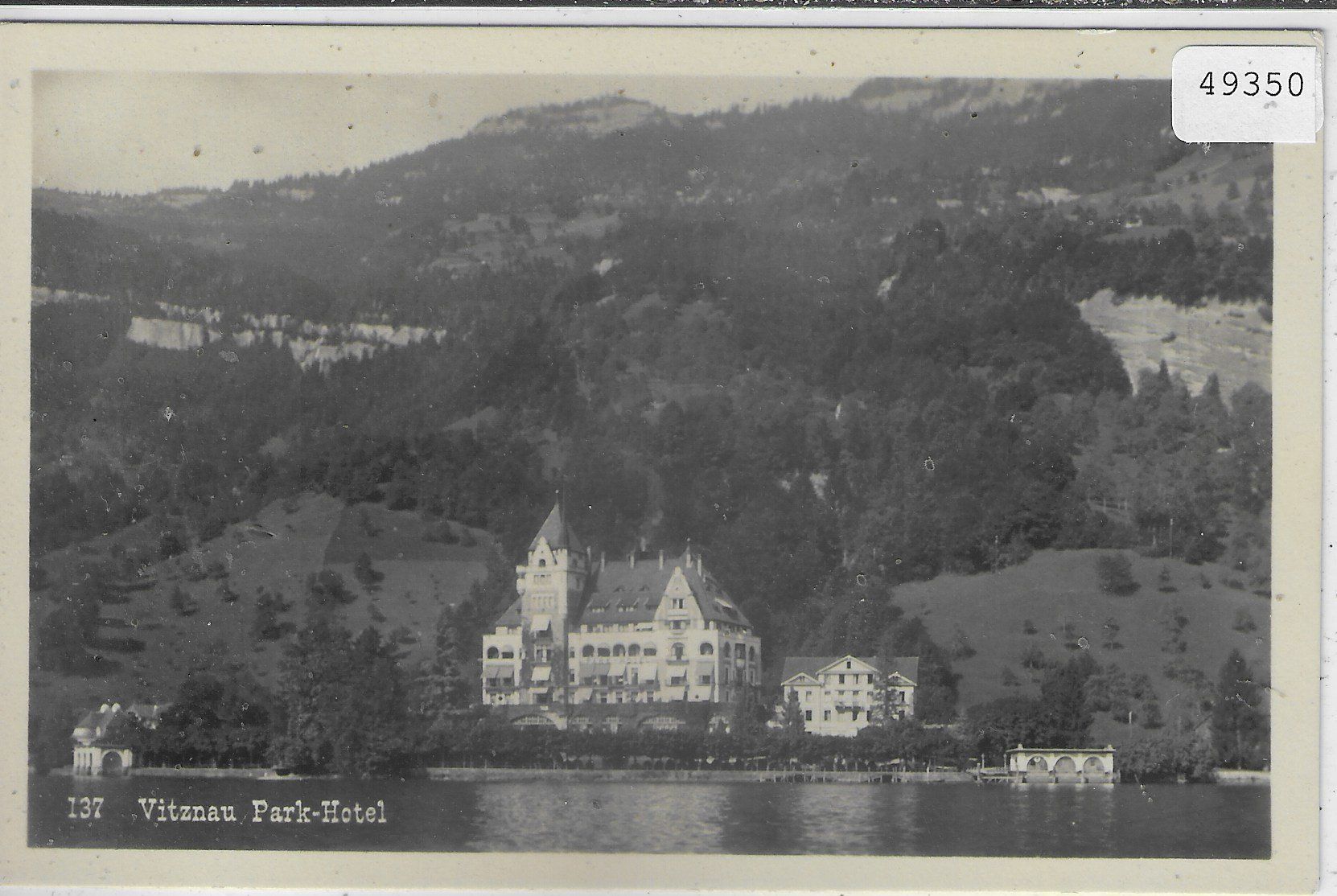 Cartoline postali: Vitznau - Park-Hotel – Usato da Ettingen venduto da Kartenplanet