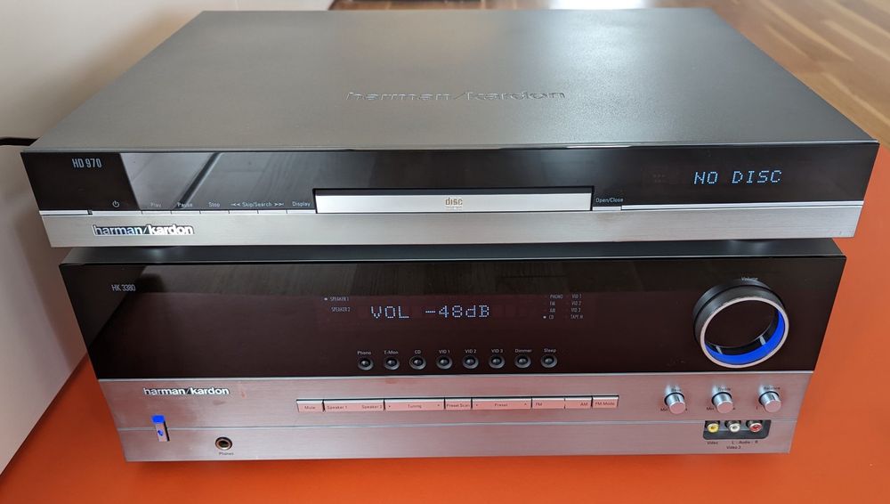Harman Kardon HK 3380 StereoReceiver mit HD 970 CDPlayer Kaufen auf