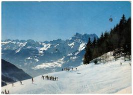 Leysin - Plan Praz mit Dents du Midi