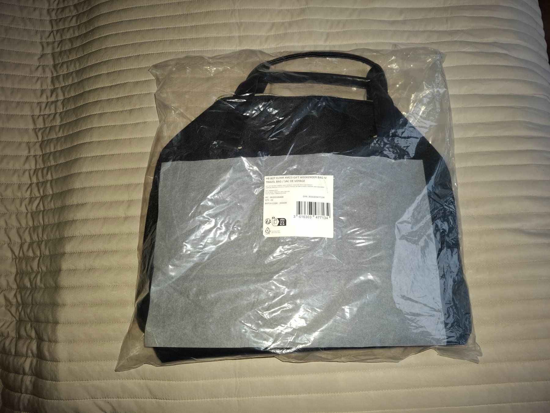 Taschen: Neue HB Elixir Weekender Bag Reisetasche schwarz – Neu und originalverpackt aus Affoltern am Albis von Sabinezc 2