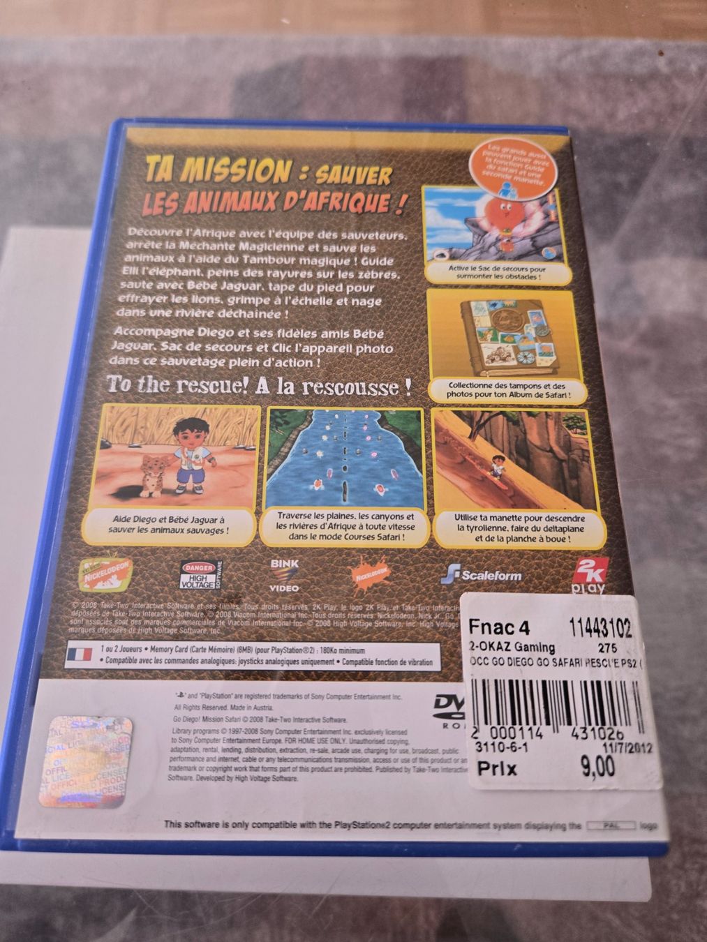 Giochi: Diego Mission Safari PS2 – Usato da Bussigny venduto da Kfdlt 1