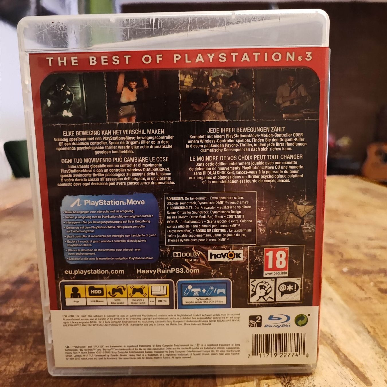 Sony Spiele: Heavy Rain - Playstation 3 Move Edition Game – Gebraucht aus Dübendorf von kb86_MOVIE 1