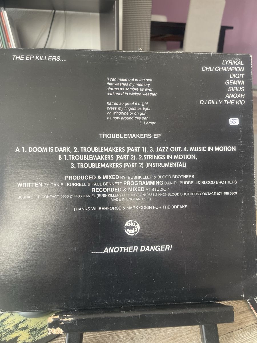 Schallplatten: Bushkiller / Troublemakers ep – Neu (gemäss Beschreibung) aus Dagmersellen von stonefinger 1