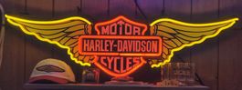 Harley Davidson Neon - Vintage - Traumschön...